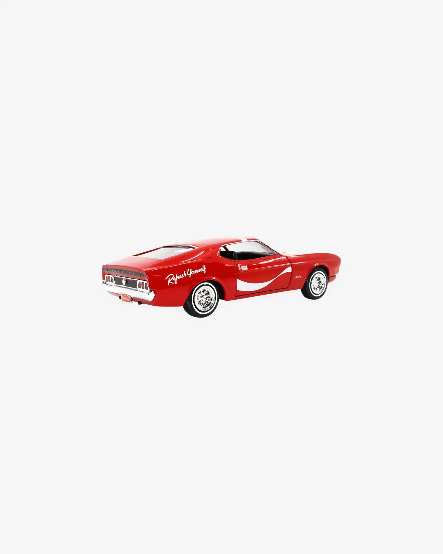 Машинка литая коллекционная модель по лицензии Coca-Cola 1971 Ford Mustang Sportsroof — 2