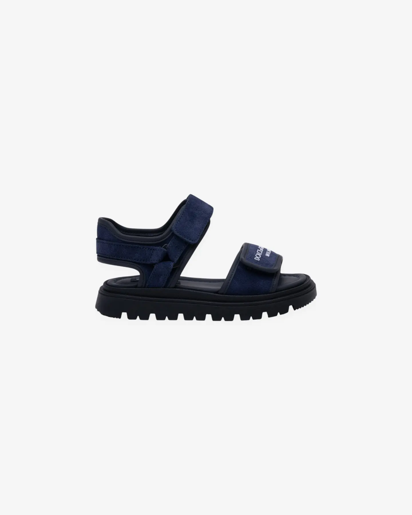Сандалии из спилка с логотипом Dolce&Gabbana — 2