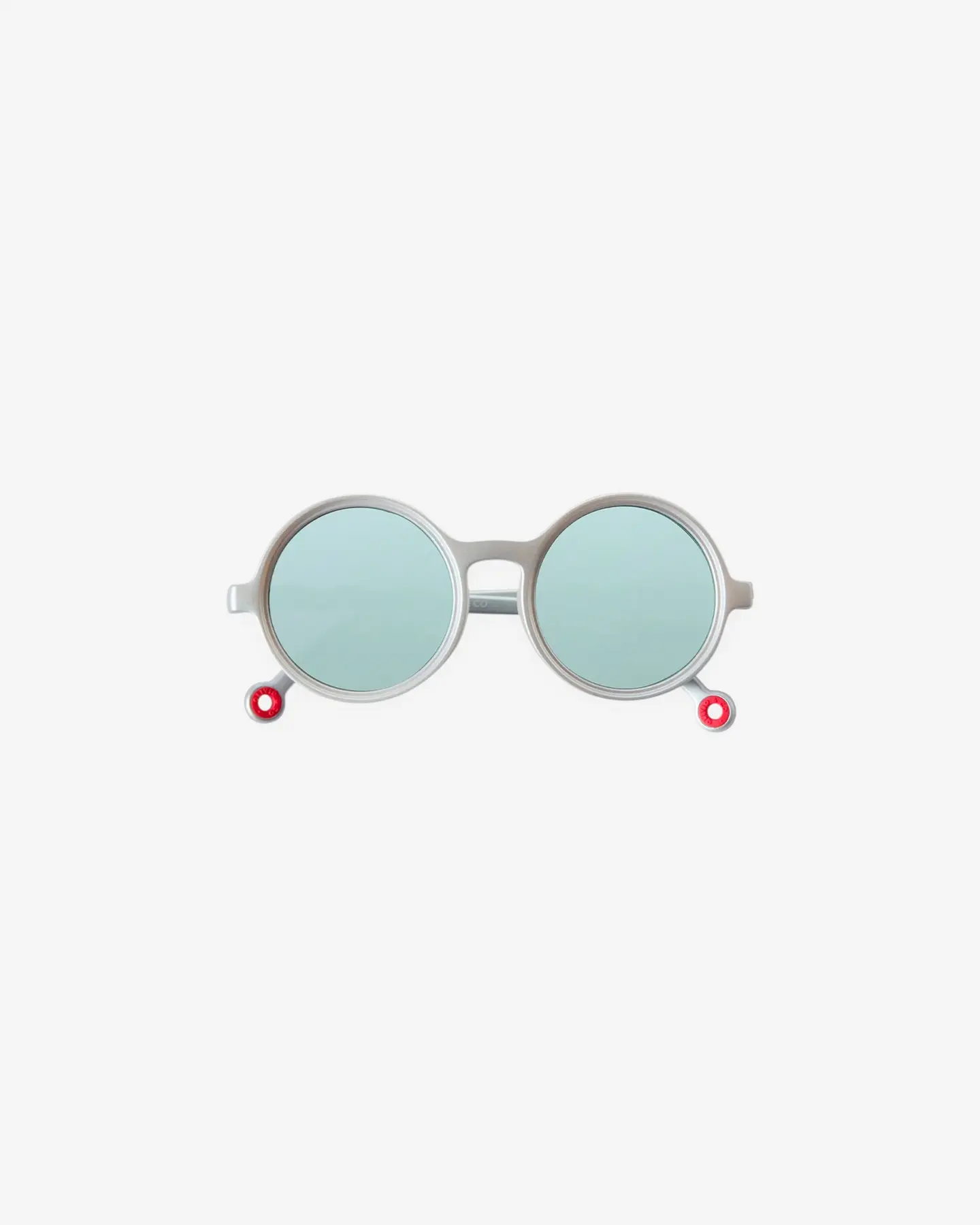 Очки JUNIOR Round Sunglasses-Olympia-Medallion Platinum — 1