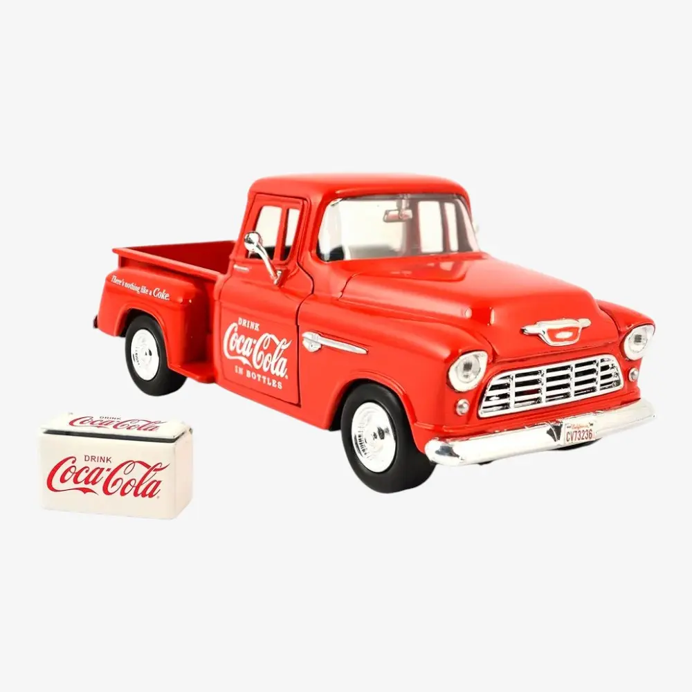 Машинка литая коллекционная модель по лицензии Coca-Cola 1953 Chevy Pickup — 1