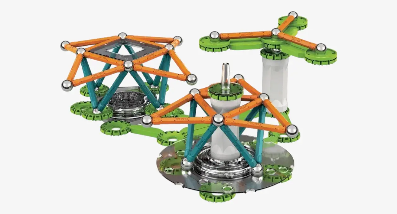 Конструктор Geomag "Механика - движение", магнитные шестеренки, 160 эл. — 2