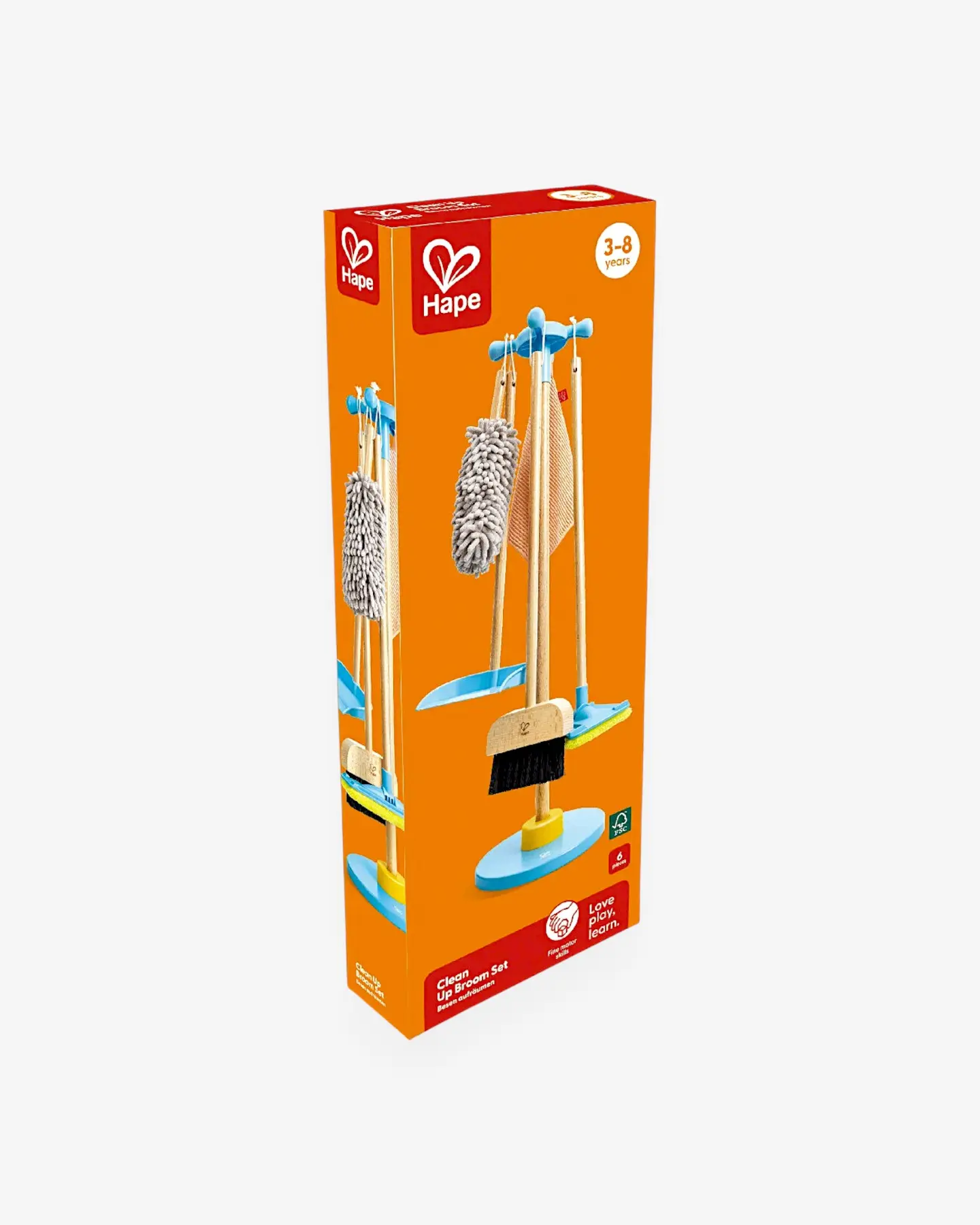 Игровой набор для уборки «Маленькая хозяюшка»  (на подставке), 6 элементов — 3