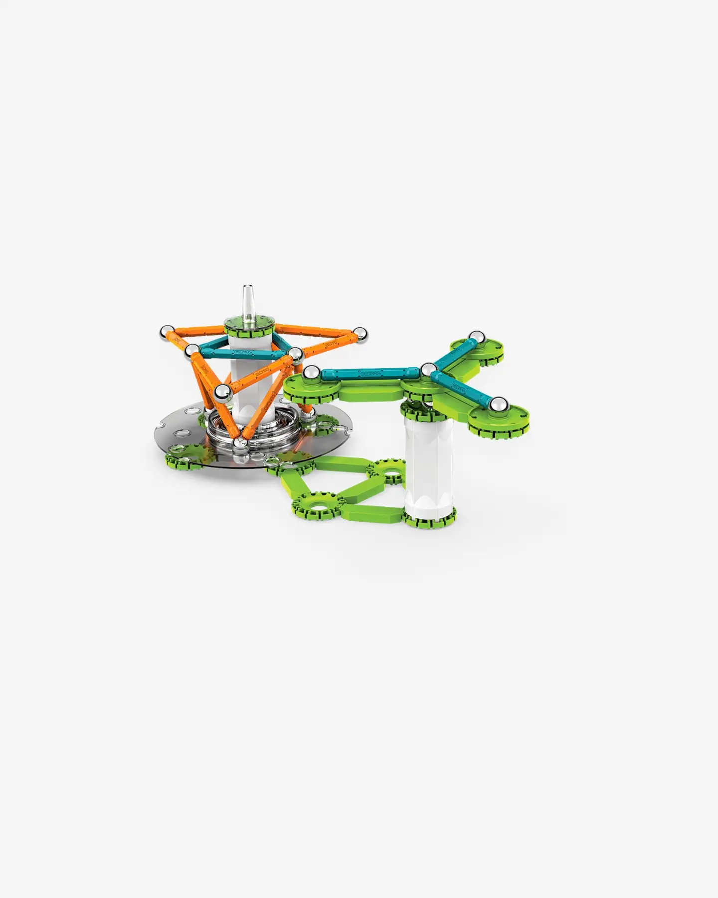 Конструктор Geomag "Механика - движение", магнитные шестеренки, 96 эл. — 2