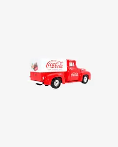 Машинка литая коллекционная Die-сast модель по лицензии Coca-Cola 1955 Ford F-100 Pickup, масштаб 1: — 2