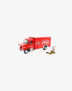 Машинка литая коллекционная Die-сast модель по лицензии Coca-Cola Beverage Delivery Truck With 2 Sli — 1