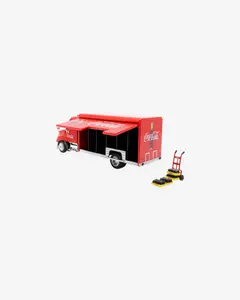 Машинка литая коллекционная Die-сast модель по лицензии Coca-Cola Beverage Delivery Truck With 2 Sli — 3