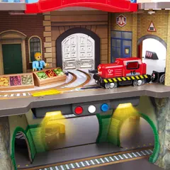 Большой игровой набор  "Многоуровневая железная дорога" — 3