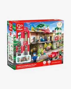 Большой игровой набор  "Многоуровневая железная дорога" — 4