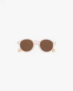 Очки JUNIOR Oval Sunglasses-Gelato Summer-Vanilla Brownie — 1