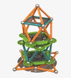 Конструктор Geomag "Механика - движение", магнитные шестеренки, 160 эл. — 3