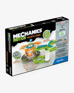 Конструктор Geomag "Механика - движение", магнитные шестеренки, 96 эл. — 3