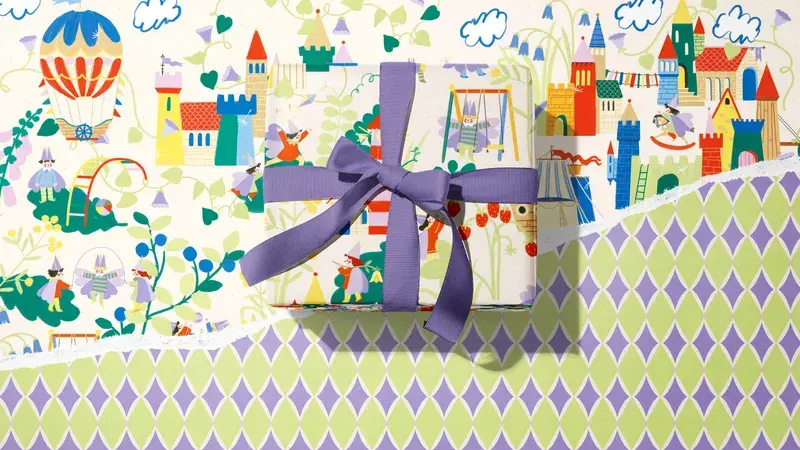 Wisteria х O.paper.paper — Упаковочная бумага OPPхWisteria (двусторонняя)