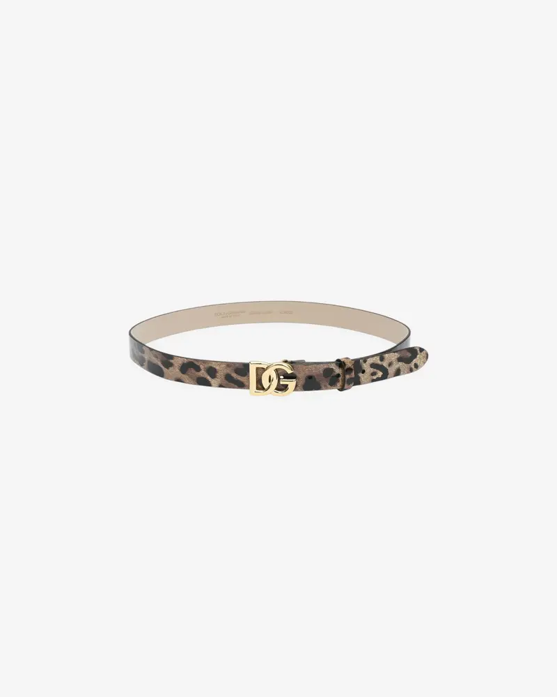 DOLCE & GABBANA — Ремень кожаный