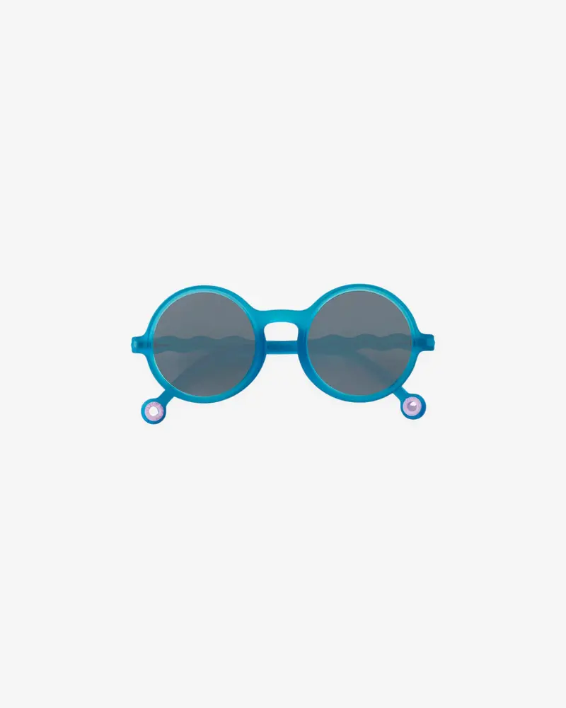 OLIVIO AND CO — Очки KIDS Round Sunglasses-Coral Reef-Reef blue