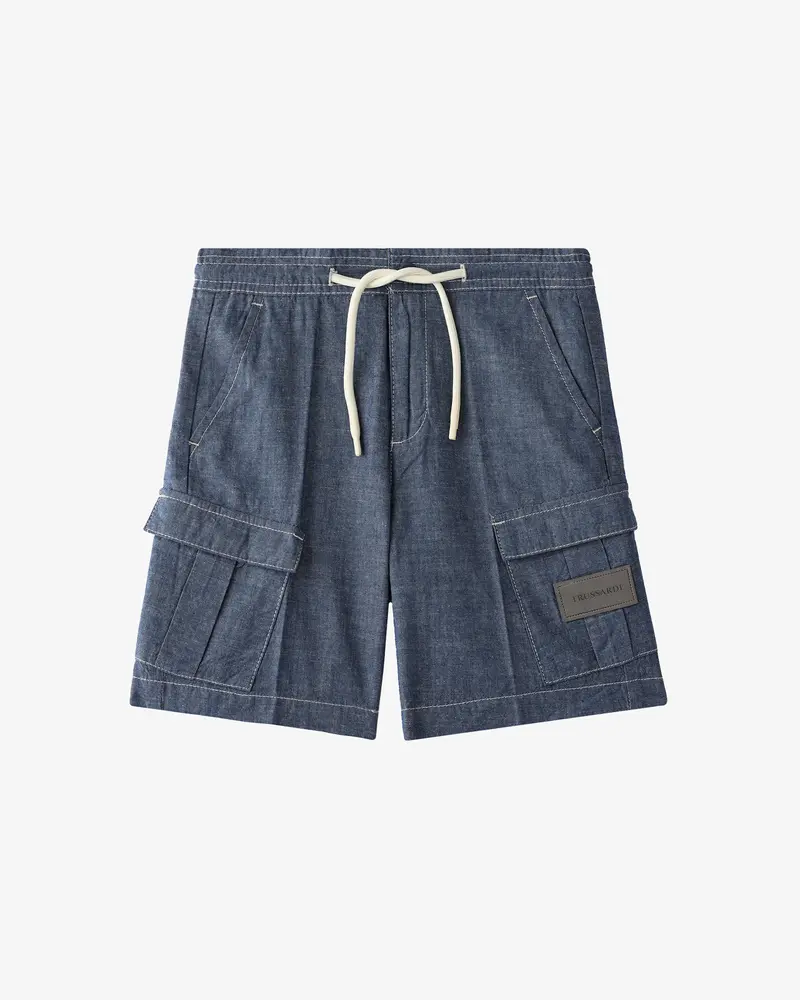 TRUSSARDI JUNIOR — Джинсовые шорты