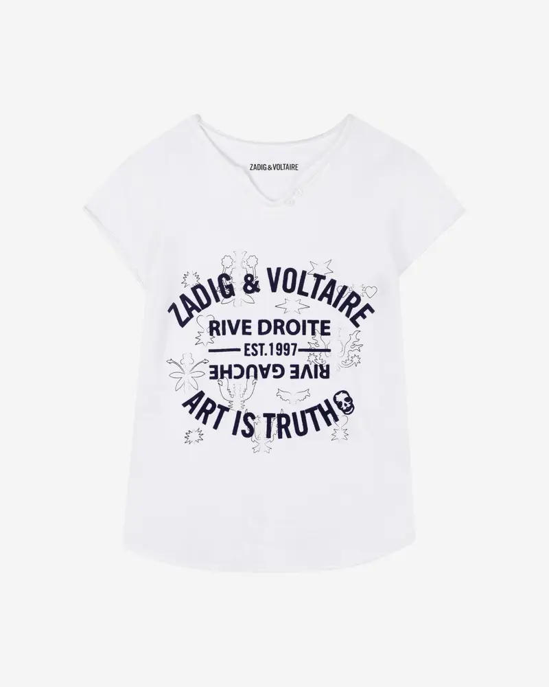 ZADIG & VOLTAIRE — Футболка короткий рукав