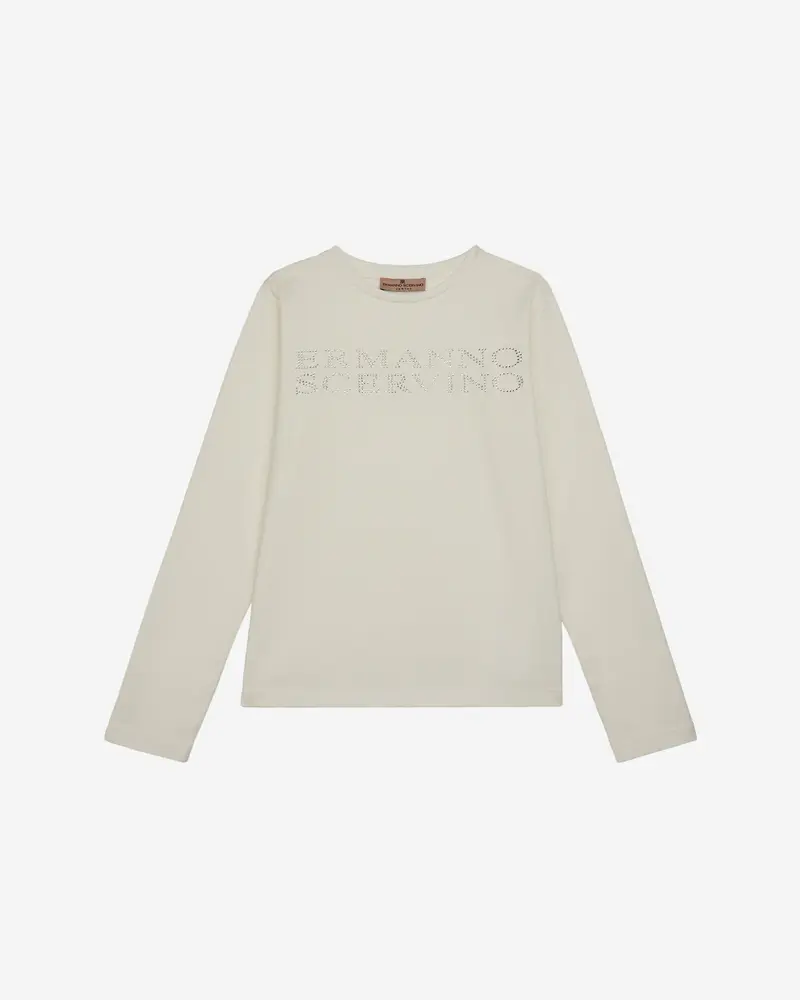 ERMANNO SCERVINO JUNIOR — Футболка длинный рукав 