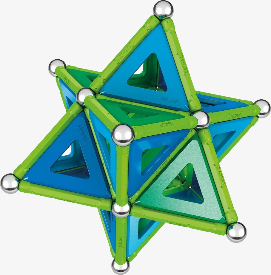Конструктор магнитный Geomag "Классик", пластины, 114 эл. — 3