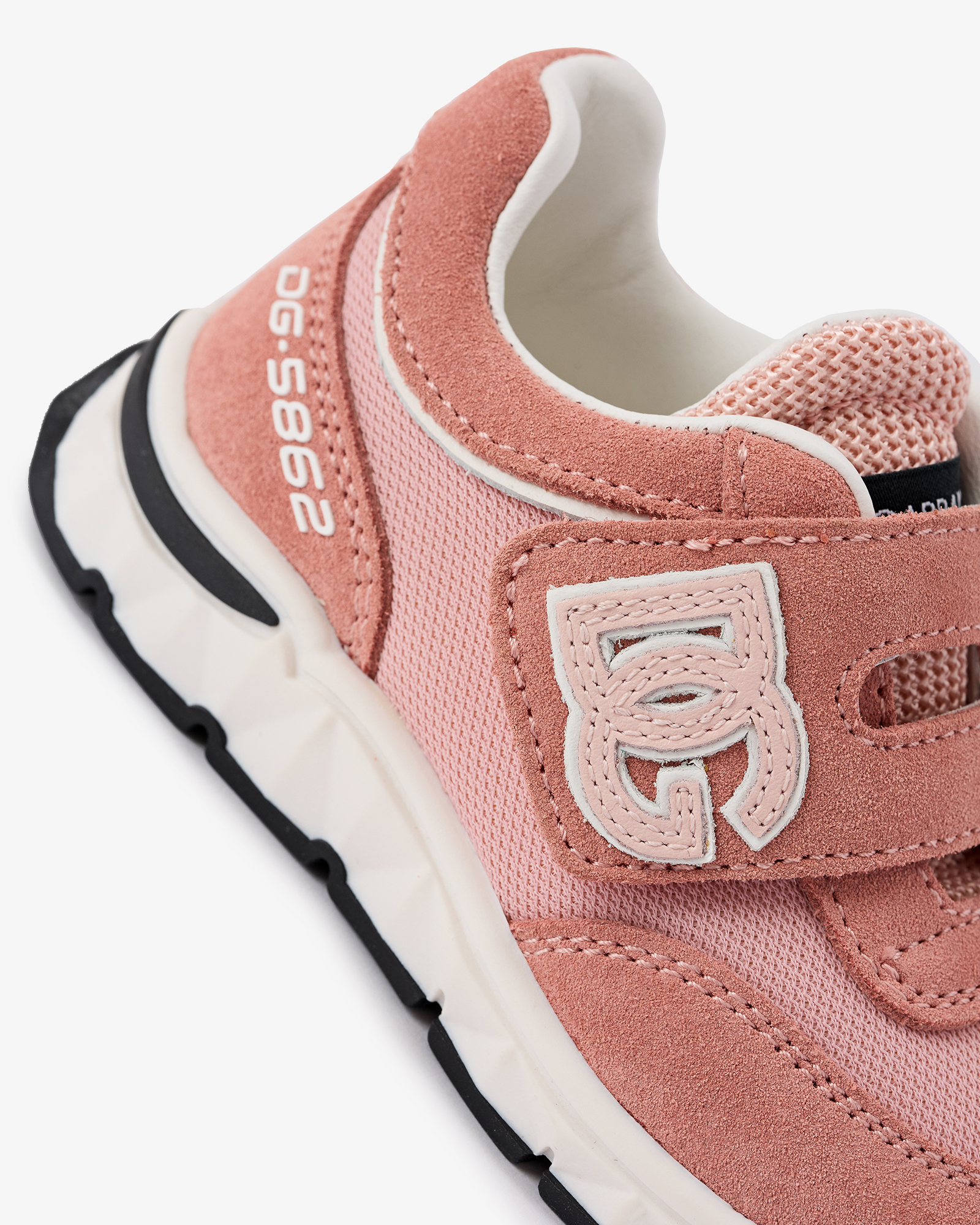 Кроссовки DG Running из сетчатого текстиля и спилка — 4