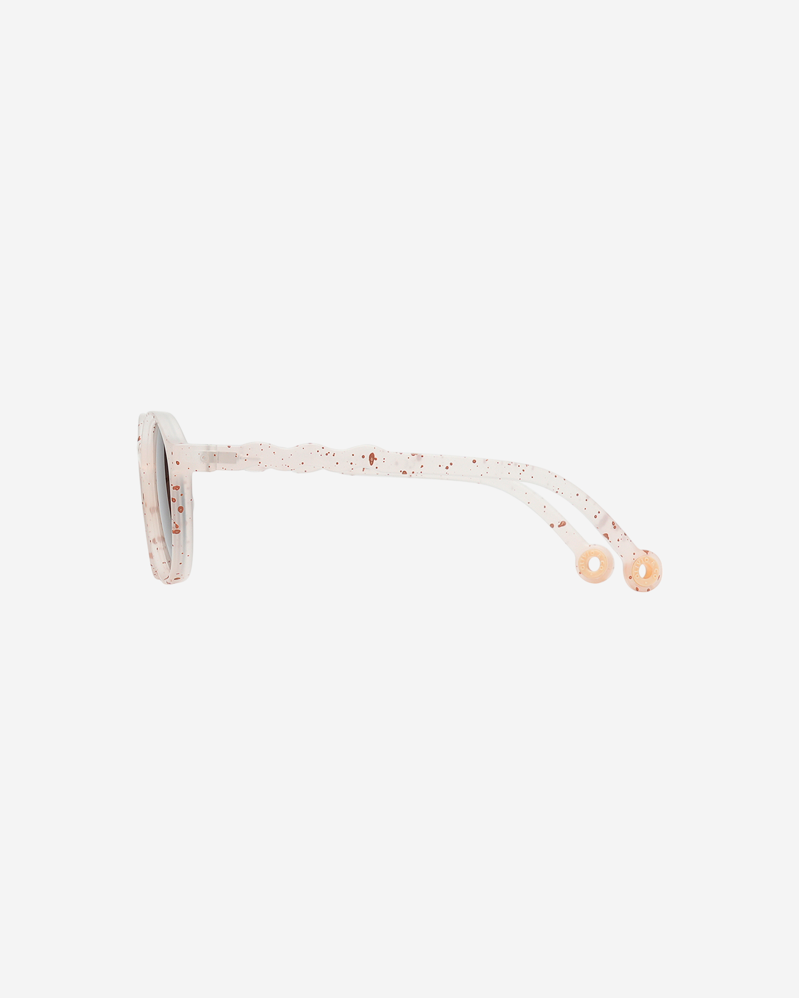 Очки JUNIOR Oval Sunglasses-Gelato Summer-Vanilla Brownie — 2