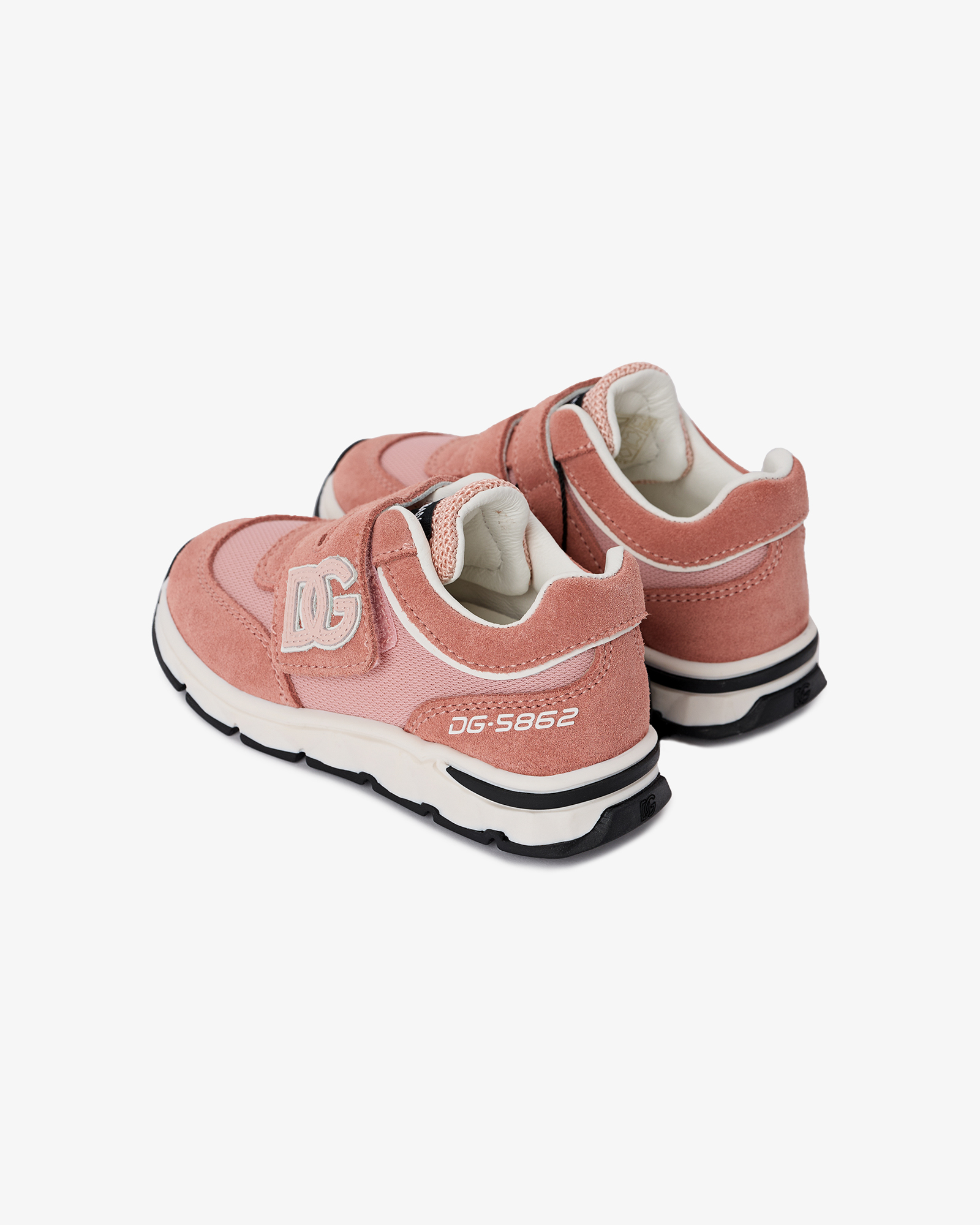 Кроссовки DG Running из сетчатого текстиля и спилка — 2