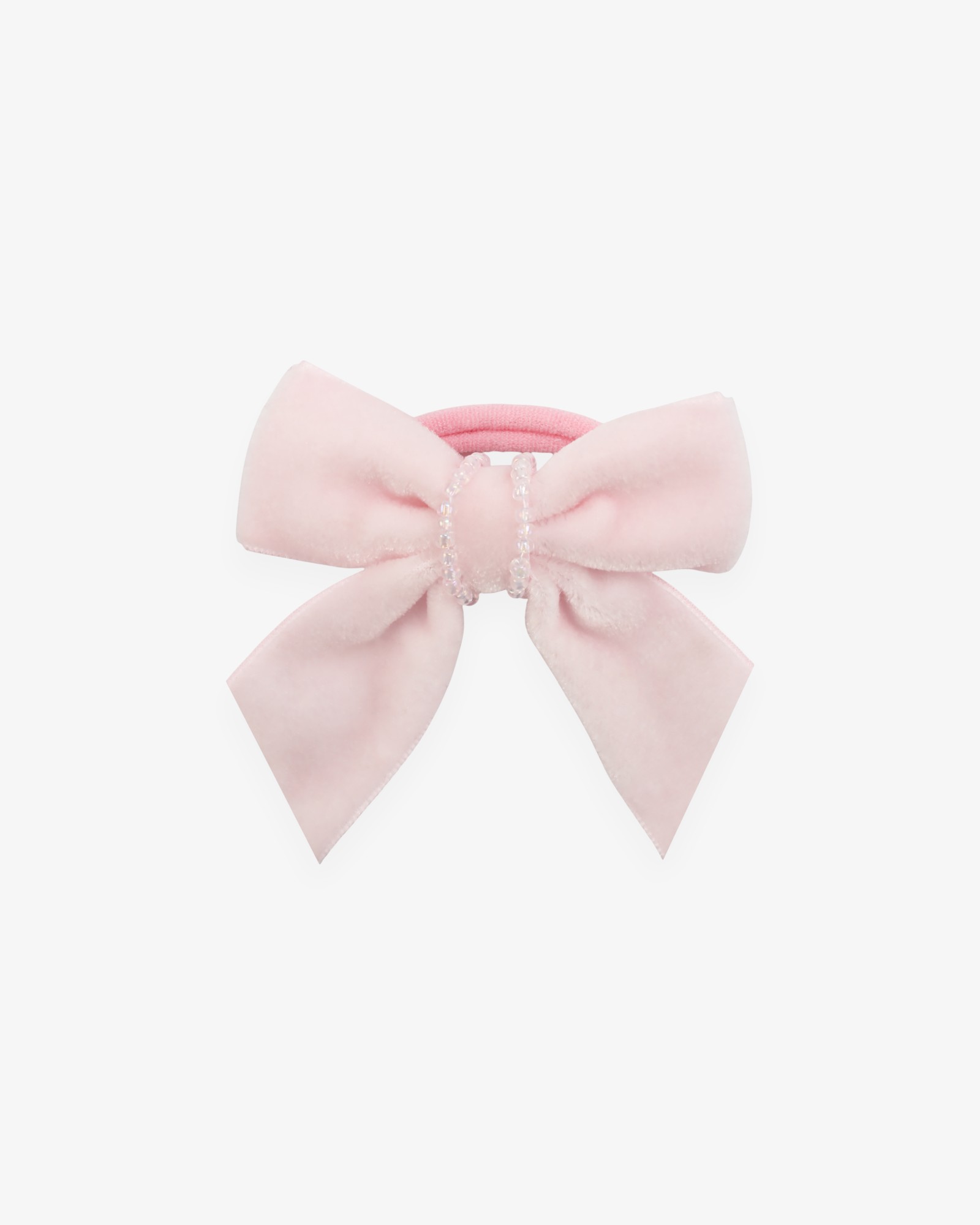 JUNEFEE — Резинка Velours Bow bis