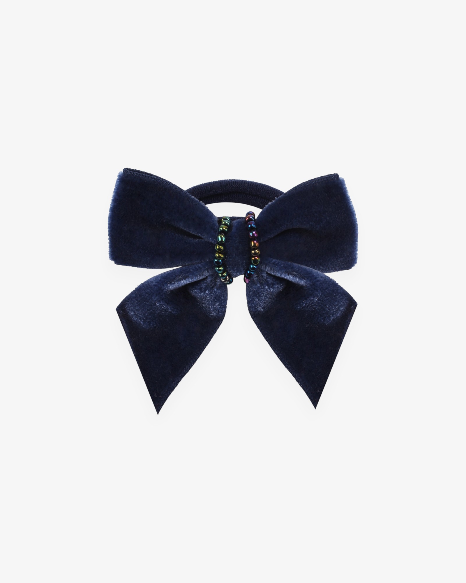 JUNEFEE — Резинка Velours Bow bis